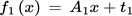 {"aid":null,"type":"$$","id":"15","font":{"family":"Arial","size":11,"color":"#000000"},"backgroundColor":"#ffffff","backgroundColorModified":false,"code":"$$f_{1}\\left(x\\right)\\,=\\,A_{1}x+t_{1}$$","ts":1759525758029,"cs":"niBDfUoL8N05tGyU5QuiIA==","size":{"width":132,"height":16}}