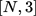 {"aid":null,"code":"$$\\left[N,3\\right]$$","backgroundColorModified":false,"id":"37","backgroundColor":"#ffffff","type":"$$","font":{"size":11,"family":"Arial","color":"#000000"},"ts":1759526846698,"cs":"A7bcddvJCgIJPtDBmCsZfw==","size":{"width":36,"height":16}}