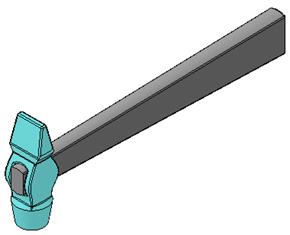 Урок 5 - Построение модели «Молотка» в КОМПАС-3D. Операция «По сечениям»